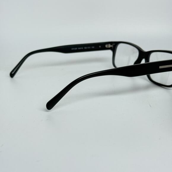 Prada VPR 22R 1BO-1O1 Eyeglasses Used Frames Black Rectangular 54-16-145 H17789 - Picture 4 of 8